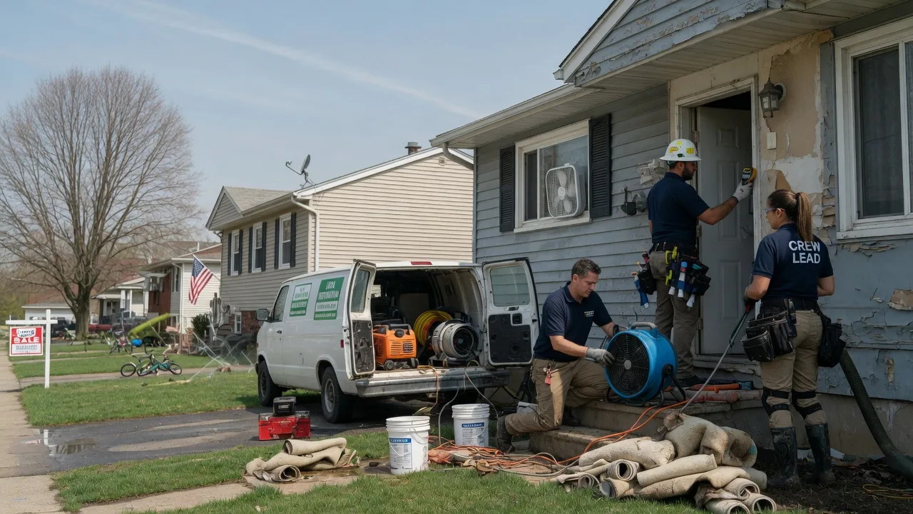 Flood Cleanup in Virginia, IL near me