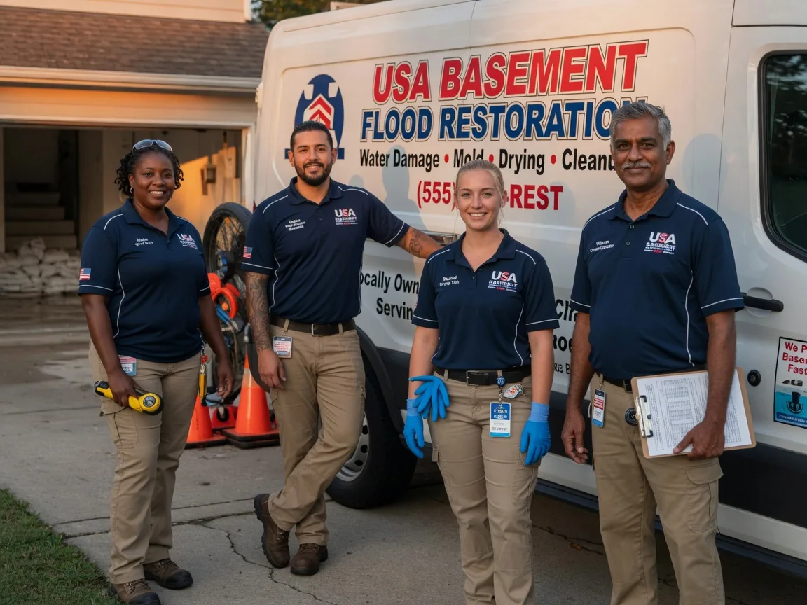 Basement Flood Cleanup company in Virginia, IL
